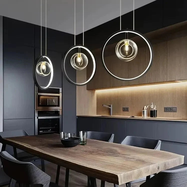 Nexus modern bubble chandelier with G9 LED bulbs and remote-controlled dimmable lighting – contemporary statement ceiling light for dining rooms, staircases, bedrooms, and living spaces.